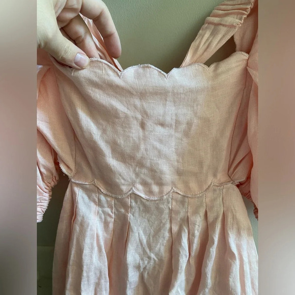 Mable Marlee Scallop Embo Dress Size Large - Picture 5 of 10